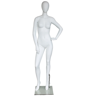 Comfortable Style Egg Head Female Mannequin -SFW57E-WT