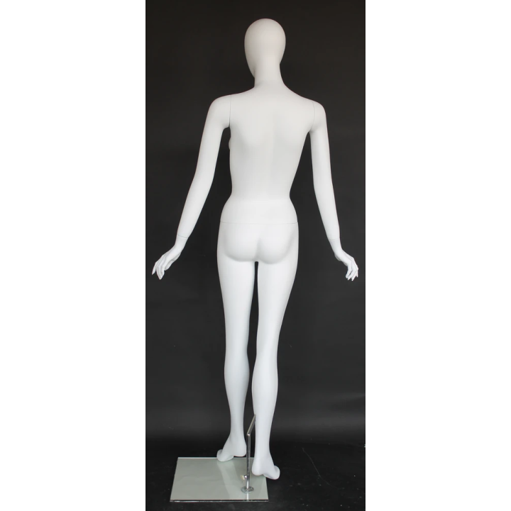 Graceful-stride Style Egg Head Female Mannequin -SFW59E-WT