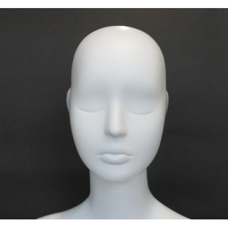 Size 8/10 Black Female Dress form mannequin Metal Base B68-BM