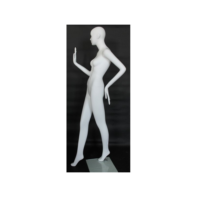 Size M Black Male Dress form mannequin Black tripod base MDF61B-BK