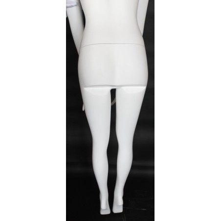 Male Half Body mannequin with wooden Arms Metal Base BFMH-1SM