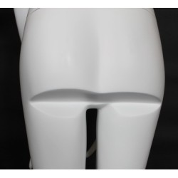 Male Half Body mannequin with wooden Arms Floor Metal Base BFMH-1WM