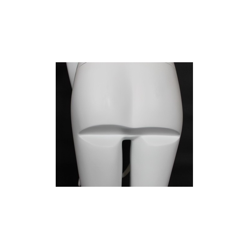 Male Half Body mannequin with wooden Arms Floor Metal Base BFMH-1WM