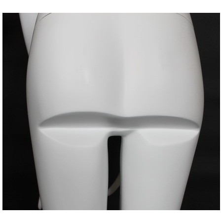 Male Half Body mannequin with wooden Arms Floor Metal Base BFMH-1WM