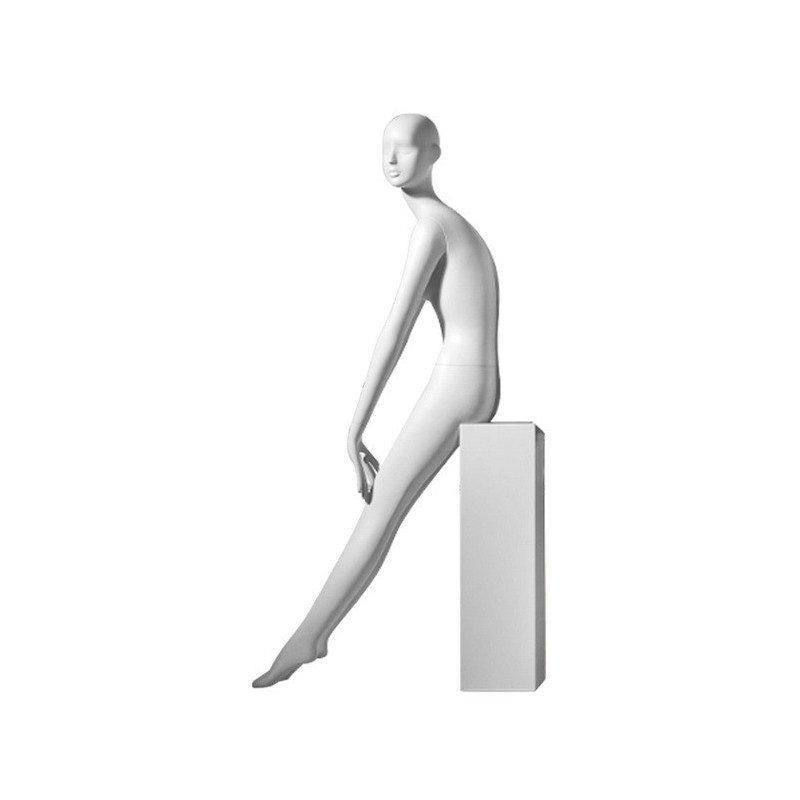 Male Half Body mannequin with wooden Arms 4 wheel black Base BFMH-1-DMB-BK