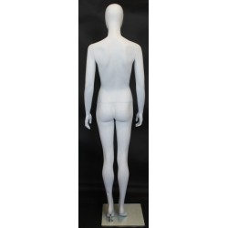 44 in Brush Metal Base for Mannequin Torso 14x14 in