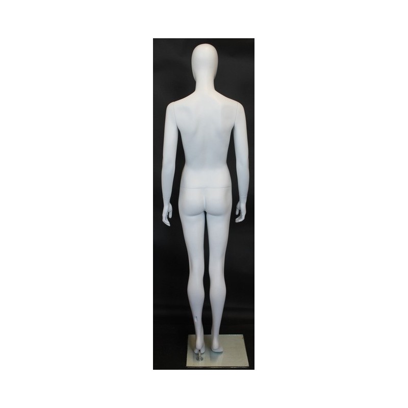 44 in Brush Metal Base for Mannequin Torso 14x14 in