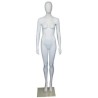 Black Plastic injected mannequin body form with hook PLXS-67B