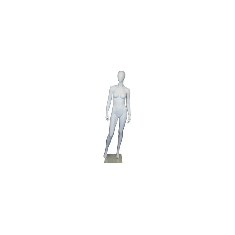 USED Featured Abstract Face Female Mannequin -SFW30E-WT