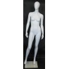 USED Contemporary Style Egg Head Female Mannequin -SFW41E-WT