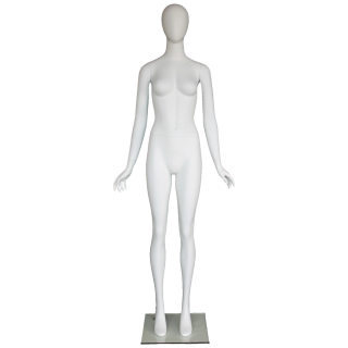 The Versatile Classic Style Egg Head Female Mannequin -SFW70E-WT