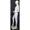 used contemporary Style Egg Head Female Mannequin -SFW53E-WT