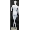 USED 6 ft 2 in Casual Male Mannequin Egg head Matte white -SFM67E-WT