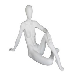 Headless White colored Unisex full body 4-6 years Child Mannequin CBH06-WT