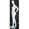 Size 4/6 Black Jersey Female Dress form mannequin Metal Base B68-WM