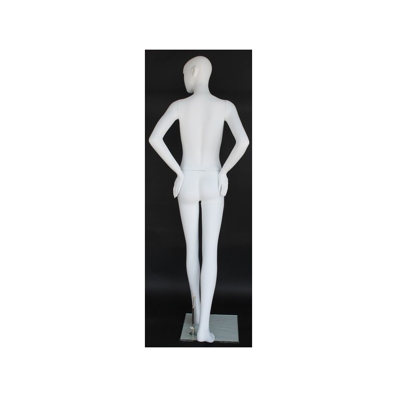 Size 4/6 Black Female Dress form mannequin with tripod base B4W-FR