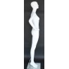 USED Glossy White Finish Egg Head Female Mannequin -SFW82E-GW