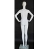 USED Egg Head Matte White Plus size Female Mannequin- PLUS-22