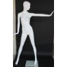 USED Headless Full Body Female Mannequin Matte White STW111-WT