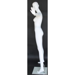 USED Headless Full Body Female Mannequin Matte White STW117-WT