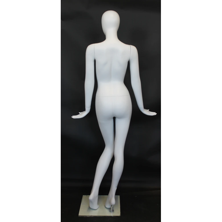 Chic Silhouette Style Egg Head Female Mannequin -SFW96E-WT