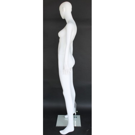 USED 4 ft H Egg Head Male Torso mannequin with Arms Metal Base MT66E-WM