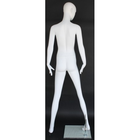 used 27 in H Full Round Male Torso Display Form mannequin  MT15-WT