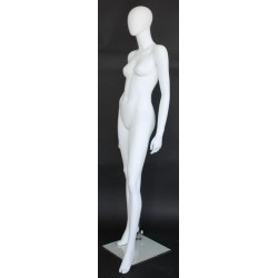 USED Size 8/10 Black Female Dress form mannequin Black tripod base B68B-BK