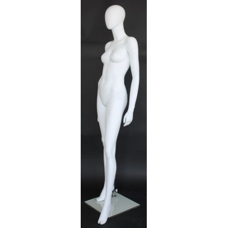 USED Size 8/10 Black Female Dress form mannequin Black tripod base B68B-BK