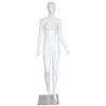 USED Male 3Q Body mannequin with wooden Arms Floor Metal Base BFMH-2WM