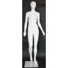 USED Female 3Q Body mannequin wooden Arms Floor Metal Base BFWH-2WM
