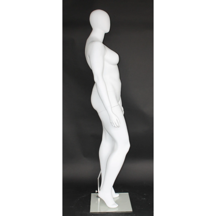 Plus Size Female Mannequin - Elegant Contoured Pose - PLUS-22