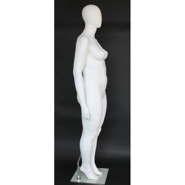 Plus Size Female Mannequin - Symmetric Neutral Pose - PLUS-55