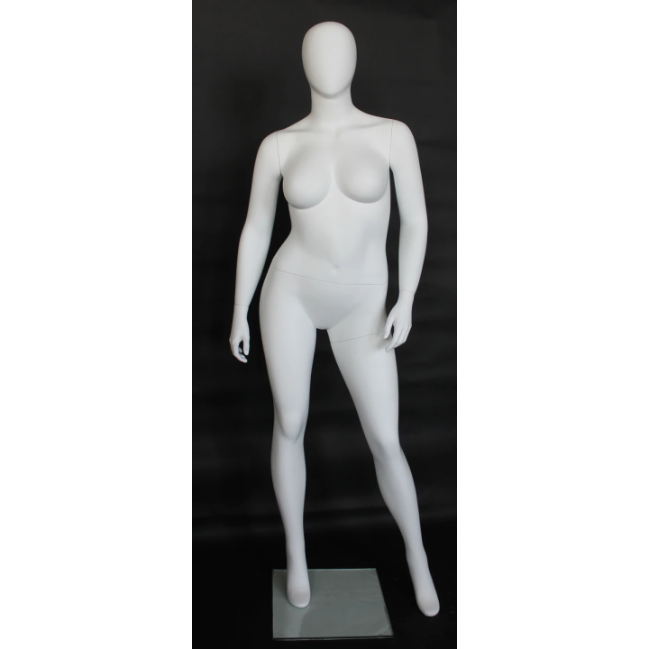 Plus Size Female Mannequin - Casual Asymmetric Pose- PLUS-99