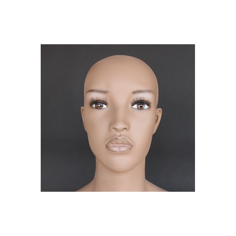 Contemporary Style Egg Head Female Mannequin -SFW39E-WT