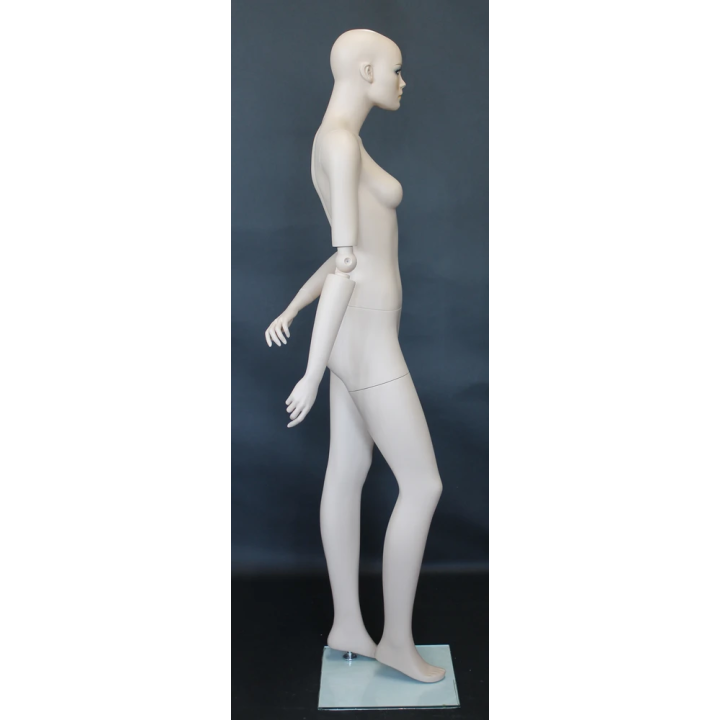 Female Mannequin with Bendable Arms Face Make up- SFW39-FT