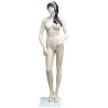 Contemporary Style Egg Head Female Mannequin -SFW56E-WT