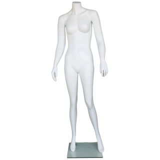 STW109-WT - New Headless Full Body Female Mannequin Matte White